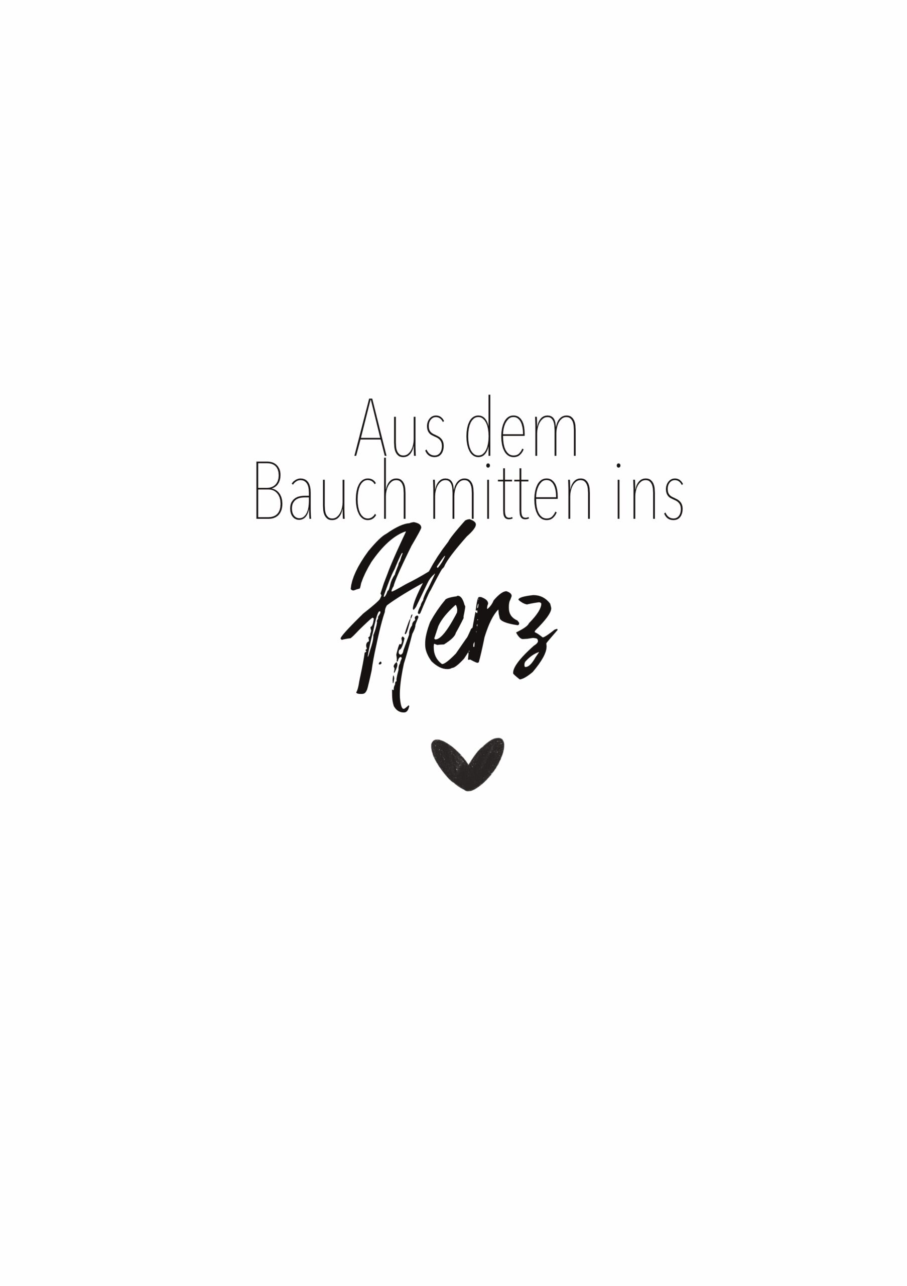 You are currently viewing Aus dem Bauch mitten ins Herz